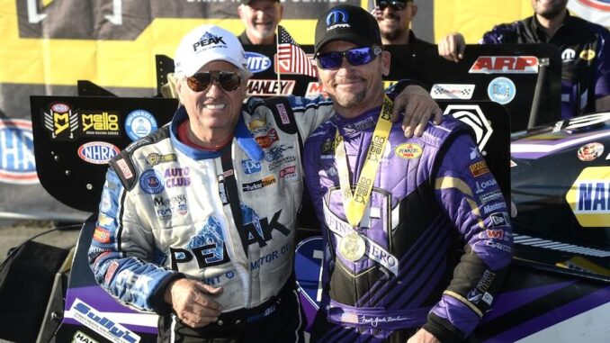 Jack Beckman and John Force