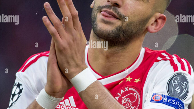 hakim-ziyech-of-ajax-during-the-uefa-champions-league-semi-final-2nd-leg-match-between-ajax-and-tottenham-hotspur-at-johan-cruyff-arena-arena-bouleva-T84YGB