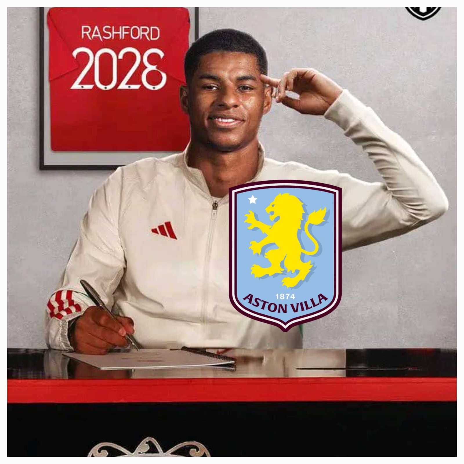 BREAKING: Marcus Rashford Signs with Aston Villa – A Three-Year