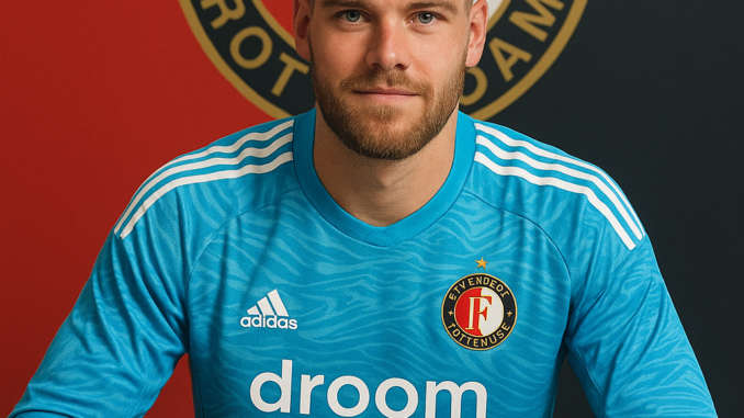 Feyenoord Goalkeeper Contract Signing Moment (1)