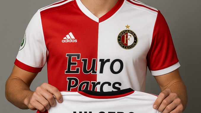 Feyenoord Player with Jersey _HILGERS_