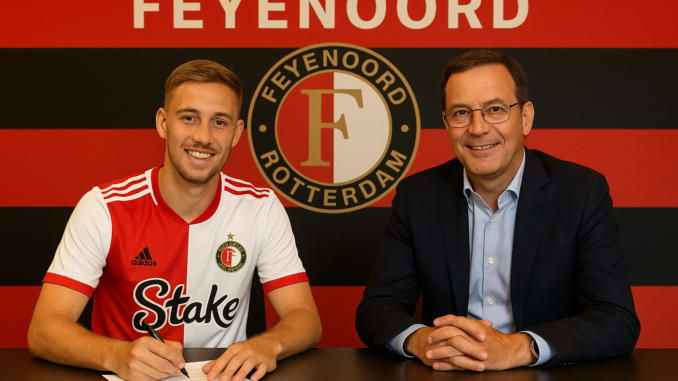 Footballer Signs Contract with Feyenoord (1)